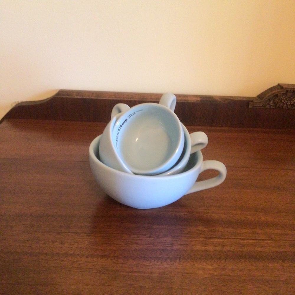 Designer Light Blue Measuring Cups